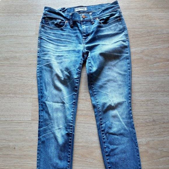 Madewell Skinny Skinny Jeans 9" Rise Medium Wash - Picture 3 of 11